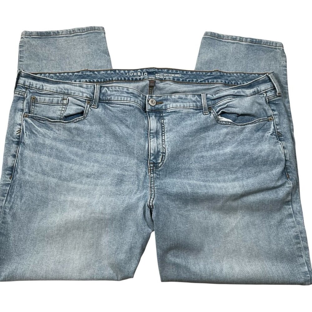 Torrid Perfect Boyfriend Ankle stretch jeans Women's 28 Tall